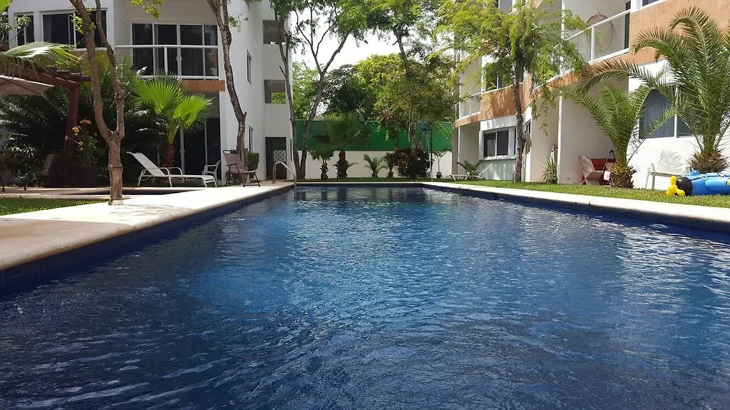 公寓 Magic Tulum Penthouse With Pool & Rooftop公寓 墨西哥